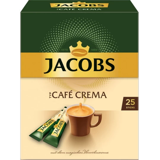 Typ Café Crema Sticks 25ST 45G 1 Typ Café Crema Sticks 25ST 45G