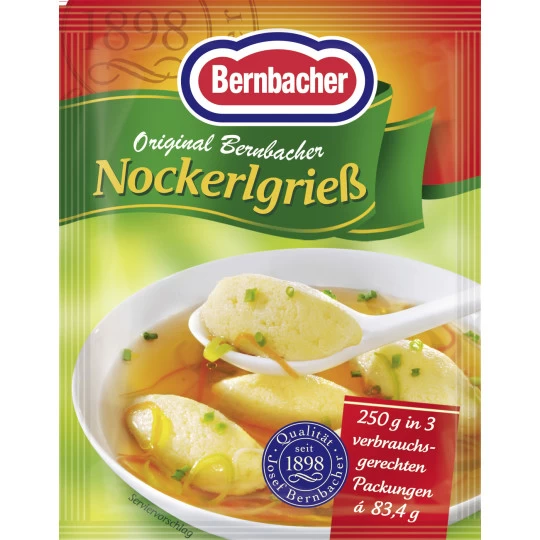 Nockerlgrieß 3x 83,4G 1 Nockerlgrieß 3x 83,4G