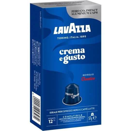 Lavazza Crema E Gusto 10ST 57G 1 Lavazza Crema E Gusto 10ST 57G