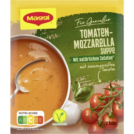 Für Genießer Tomaten-Mozzarella Suppe Ergibt 500ML 1 Für Genießer Tomaten-Mozzarella Suppe Ergibt 500ML