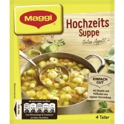 Guten Appetit! Hochzeits Suppe Ergibt 1L