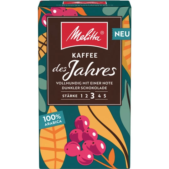 Melitta Kaffee Des Jahres 500G 1 Melitta Kaffee Des Jahres 500G