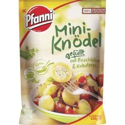 Mini-Knödel Gefüllt Mit Frischkäse Und Kräutern 320G