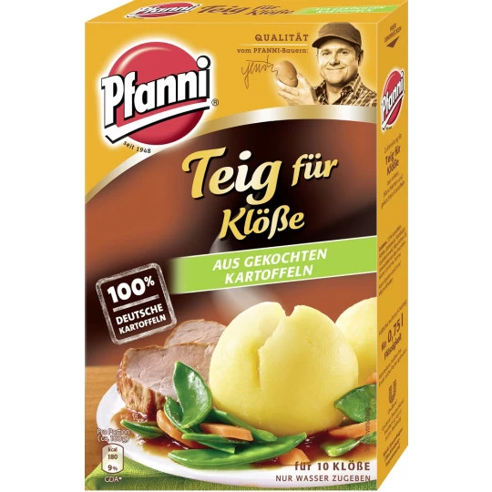 Teig Für Klöße Aus Gekochten Kartoffeln Für 10 Stück 275G 1 Teig Für Klöße Aus Gekochten Kartoffeln Für 10 Stück 275G